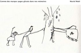 COMME DES MARQUE-PAGES GLISSÉS DANS NOS MÉMOIRES, de Muriel Modr