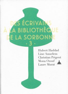 Des écrivains à la bibliothèque de la Sorbonne . 3