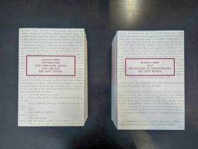 Deux livres de Francis Cohen chez Eric Pesty
