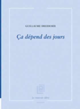 Guillaume Dreidemie - Ça dépend des jours