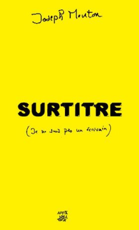 Joseph Mouton – Surtitre