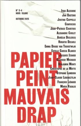 Papier peint Mauvais drap - revue n°3 et 4